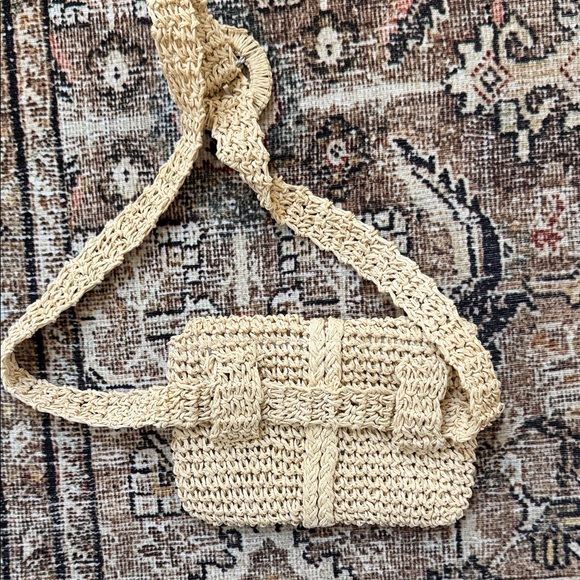 L*Space Raffia Crossbody Bag - Picture 3 of 4